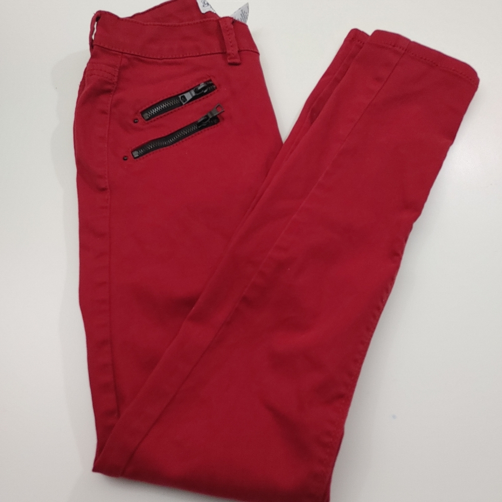 Blue Crush Red Leggings Pants Size 3